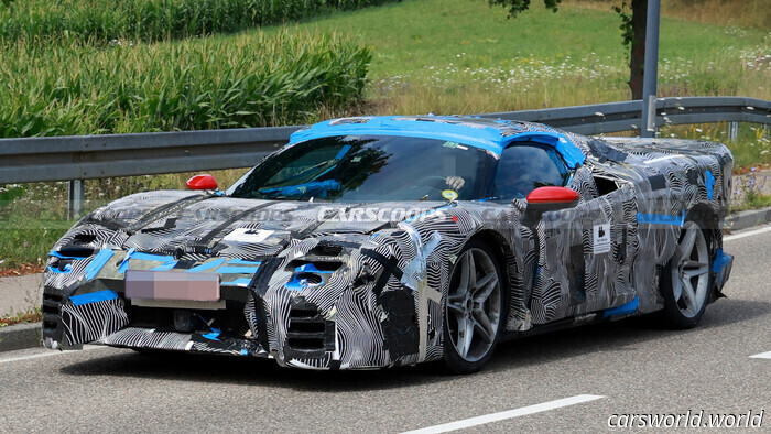 El sucesor del SF90 de Ferrari podría equipar 3 motores y más de 1,000 CV | Carscoops